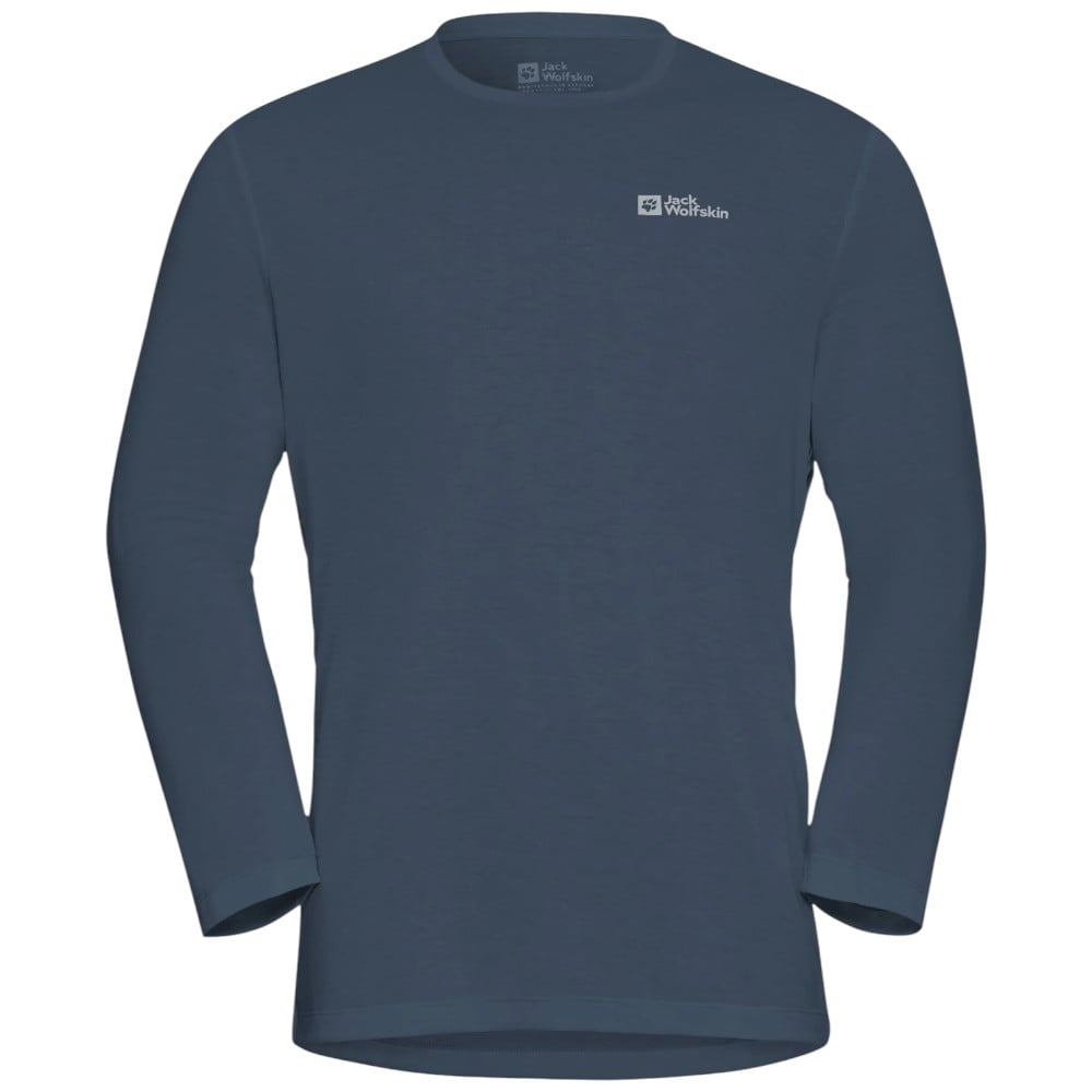 Bluza tehnica barbati Jack Wolfskin Vonnan FW 2025-Albastru-S