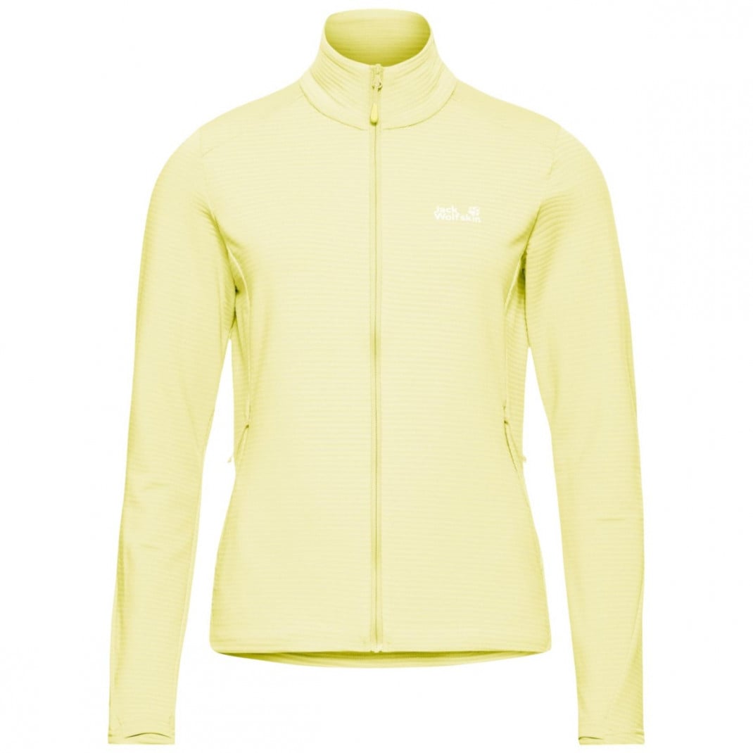 Fleece dama Jack Wolfskin Litestride FZ SS 2026