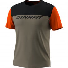 Tricou tehnic barbati Dynafit Traverse Light-Maro/Negru-S