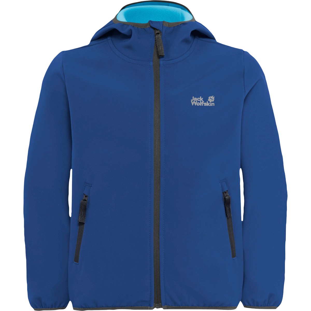 Jacheta softshell copii Jack Wolfskin Fourwinds-Albastru-128