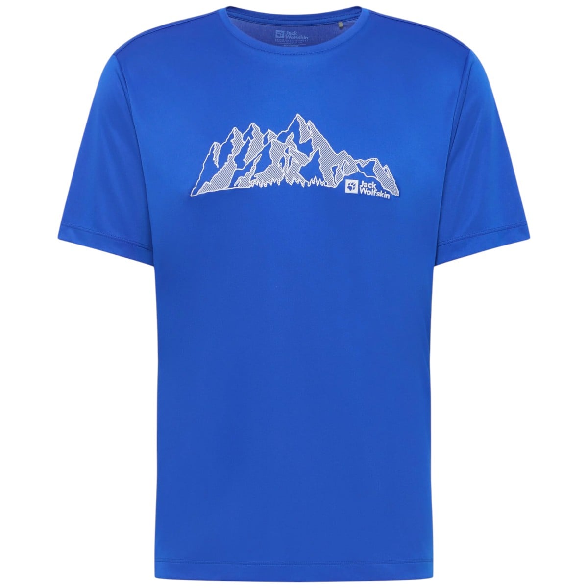 Tricou barbati Jack Wolfskin Peak Graphic-Albastru-S