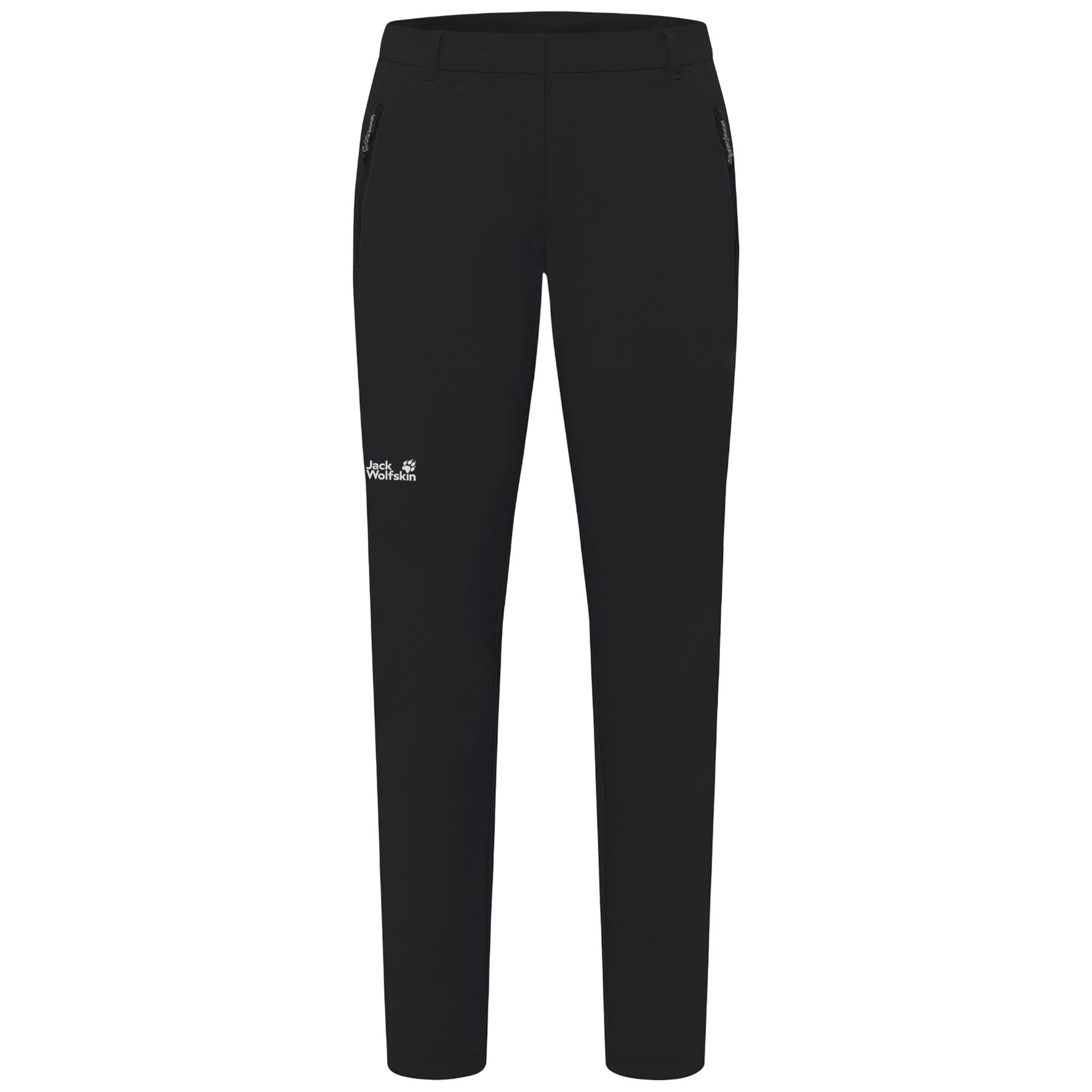 Pantaloni trekking dama Jack Wolfskin Hikeout SS 2026-Negru-34