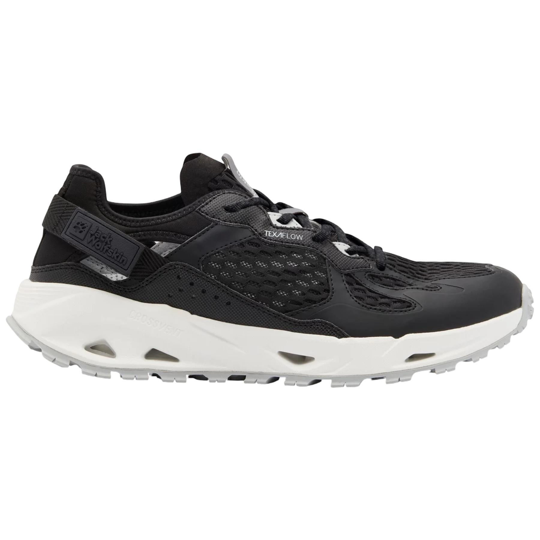 Pantofi trekking barbati Jack Wolfskin Prelight Hybrid Vent Low SS 2026-Negru/Alb-40 1/2