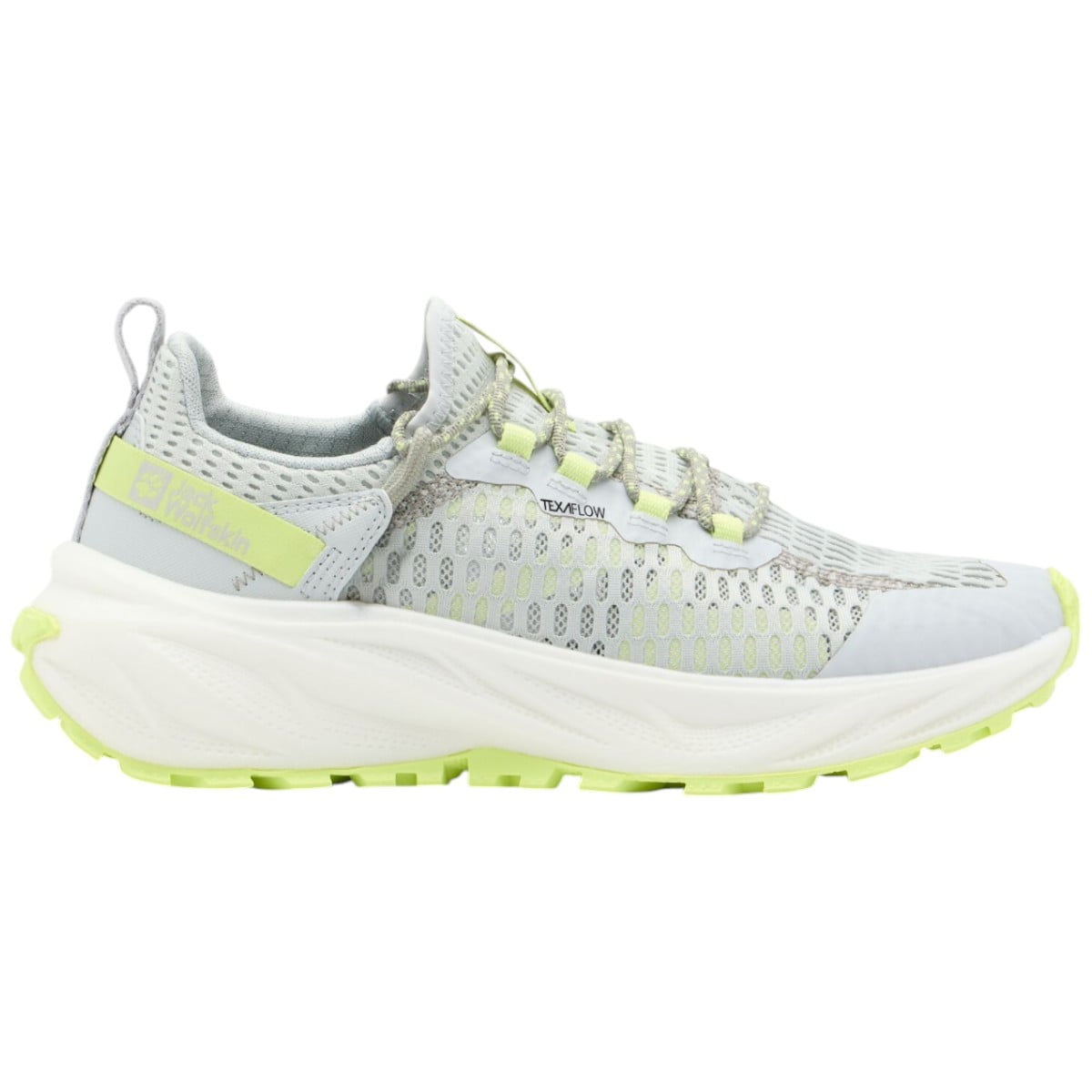 Pantofi trekking dama Jack Wolfskin Prelight Swift Vent Low SS 2025-Gri/Lime-38