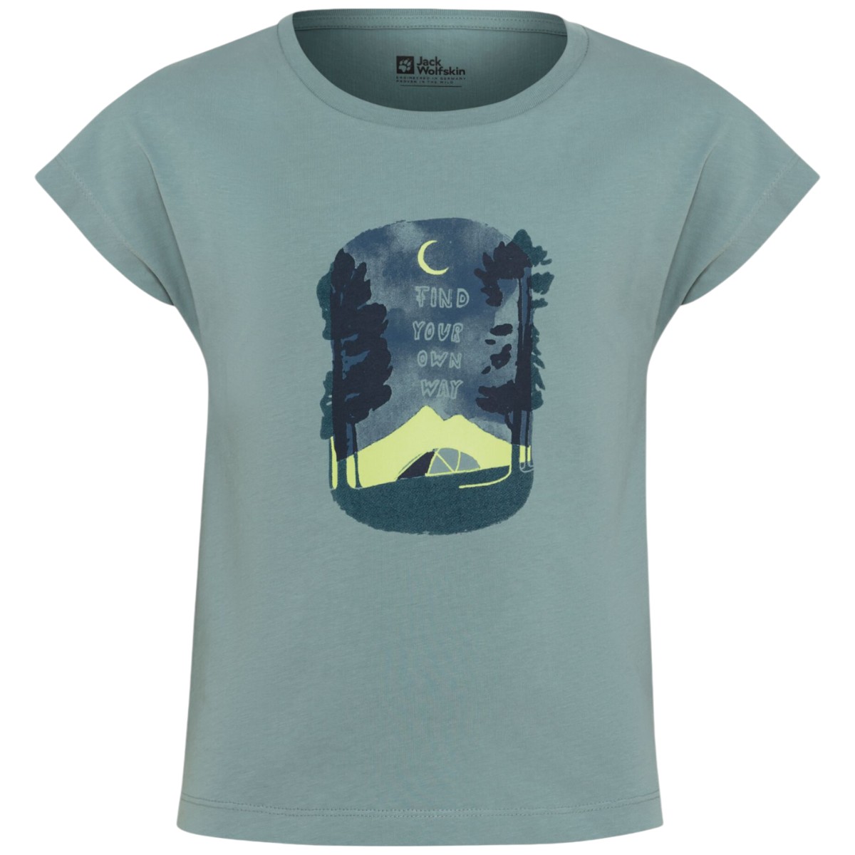 Tricou copii Jack Wolfskin Graphic