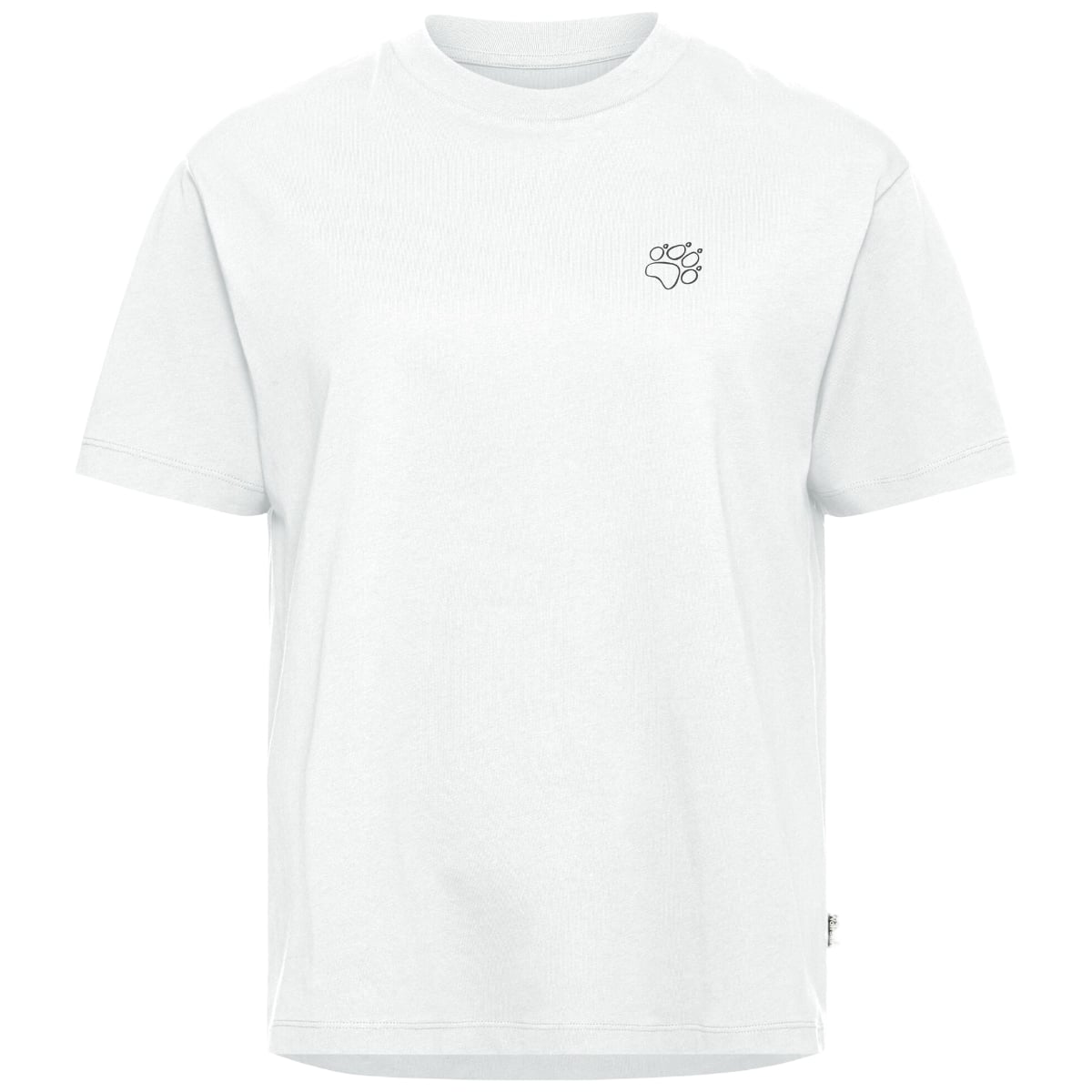 Tricou dama Jack Wolfskin Curious-Alb/Verde-XS