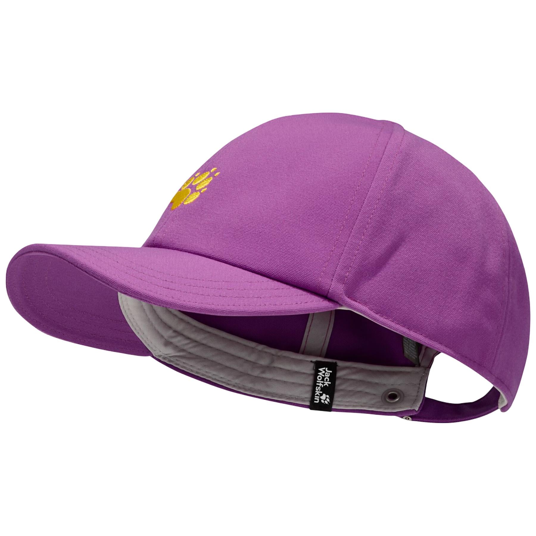 Sapca copii Jack Wolfskin Baseball Cap-Mov/Galben-One size