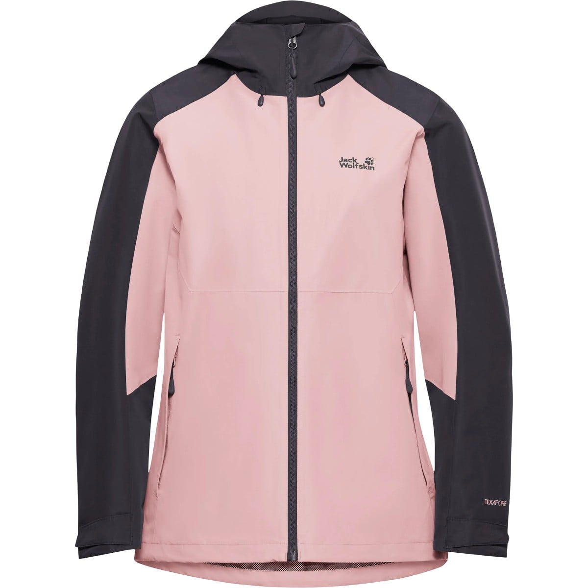 Jacheta impermeabila dama Jack Wolfskin Wildbound 2 L SS 2026-Antracit/Roz-XS