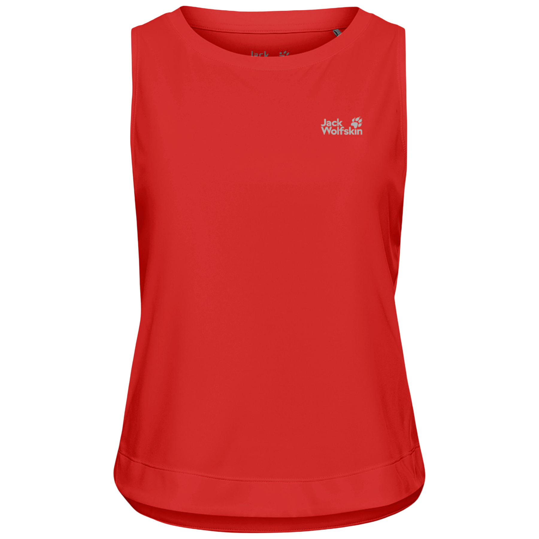 Maiou dama Jack Wolfskin Litestride SS 2026-Rosu-XS