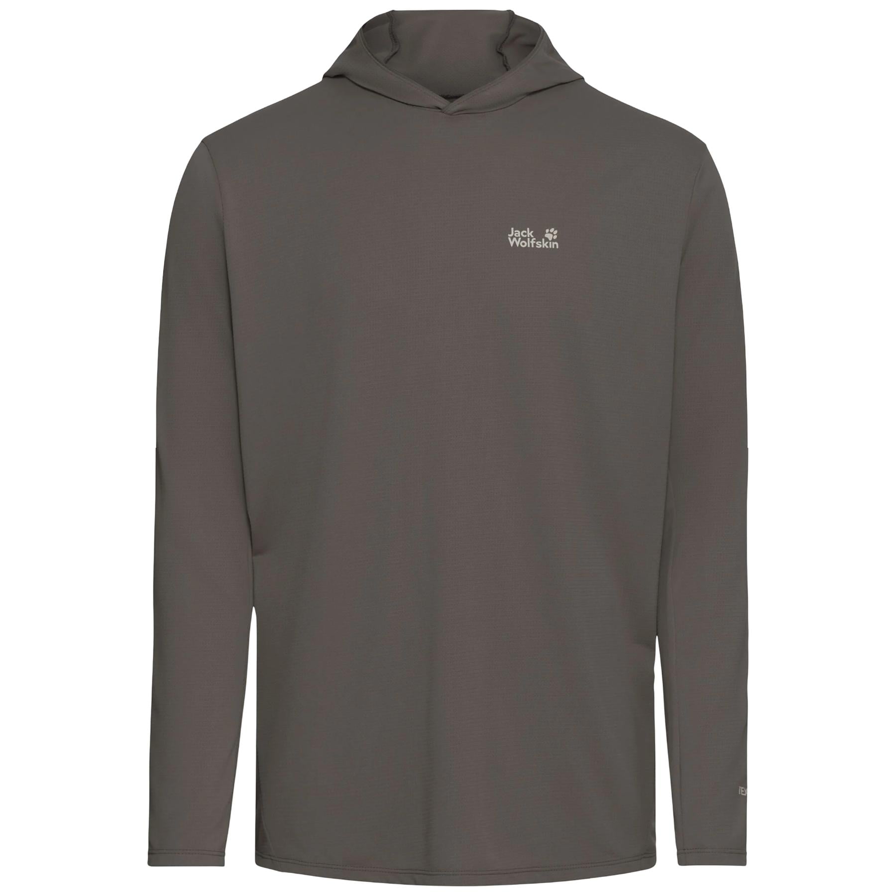 Hanorac barbati Jack Wolfskin Prelight Suncool Hoody SS 2026-Gri-S