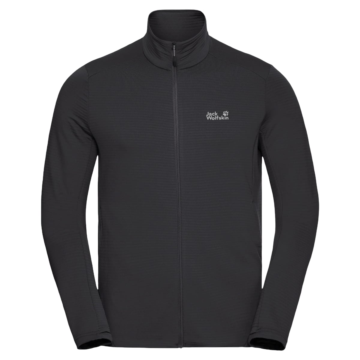 Bluza barbati Jack Wolfskin Litestride FZ FW 2026-Negru-S