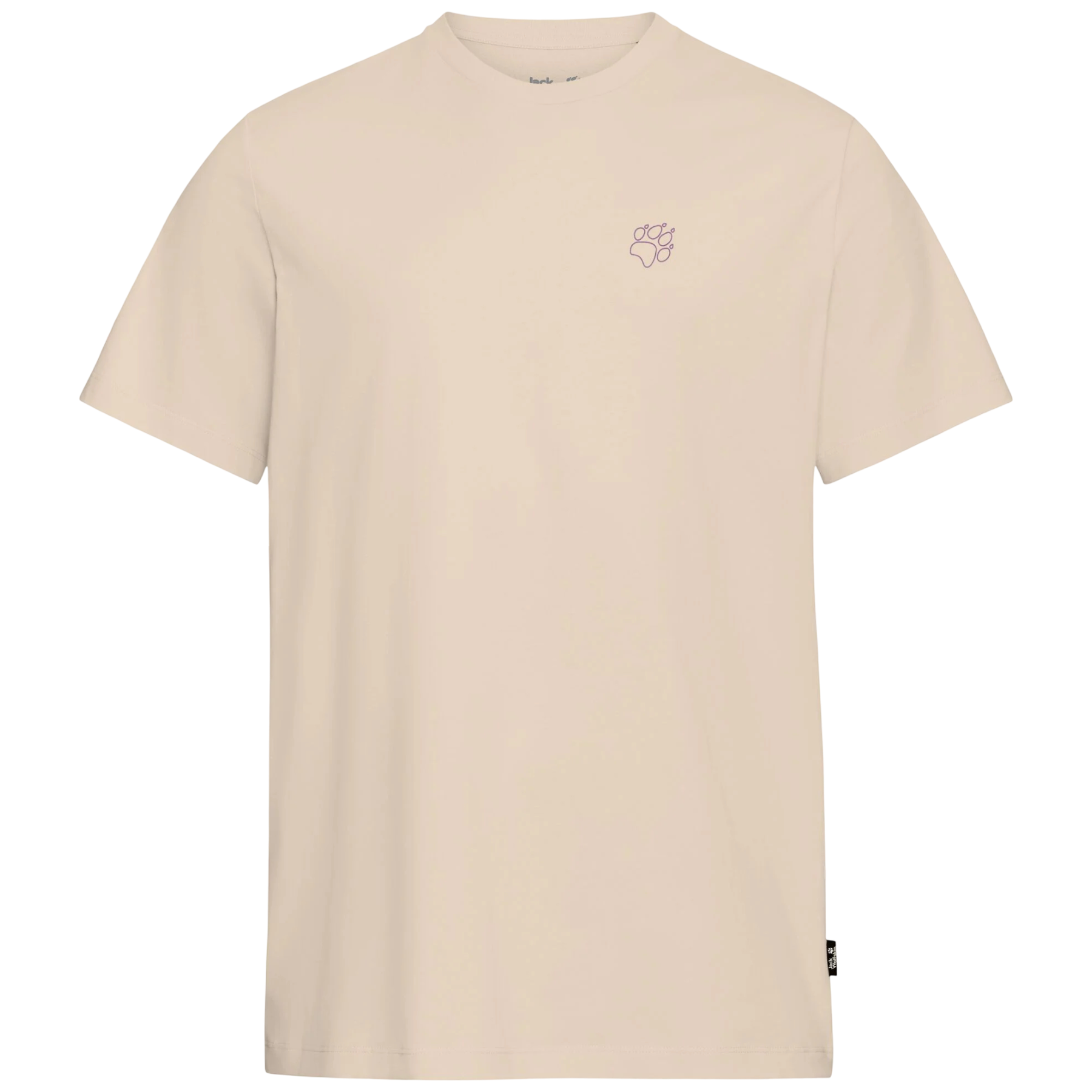 Tricou barbati Jack Wolfskin Celebrate The Paw SS 2026-Bej-S