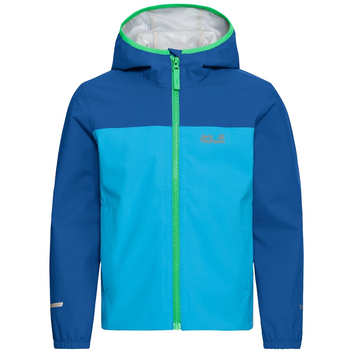 Jacheta impermeabila copii Jack Wolfskin Adventuretribe 2L-Albastru-128