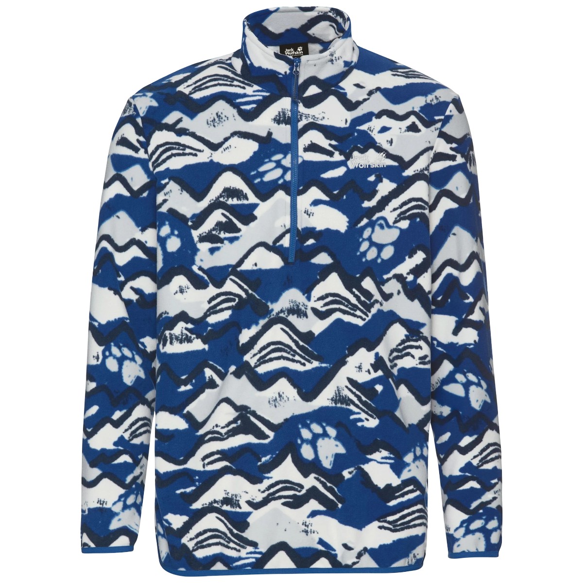 Fleece barbati Jack Wolfskin Paw Era 100 Print Hz