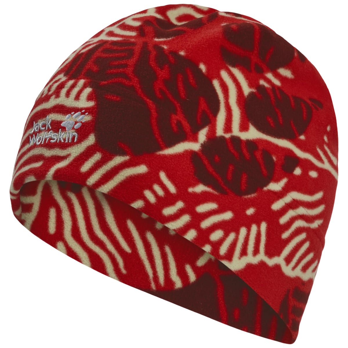 Caciula Jack Wolfskin Real Stuff Print FW 2026-Rosu