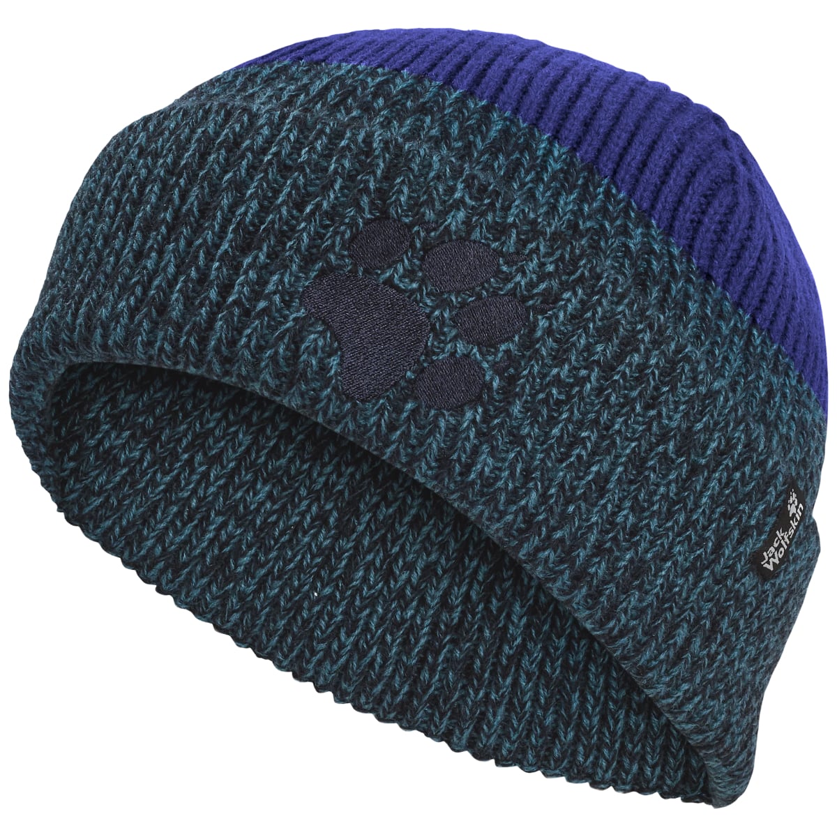 Caciula copii Jack Wolfskin Pawly FW 2026-Albastru/Verde-S