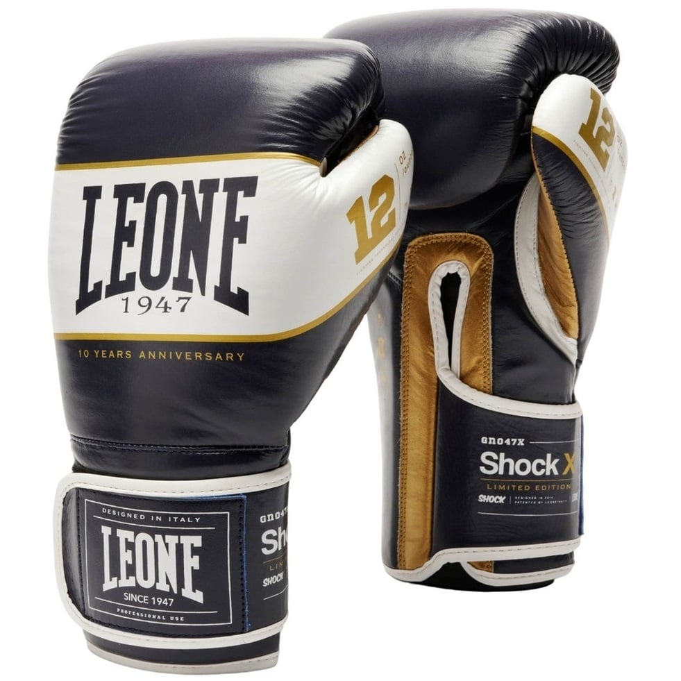 Manusi box Leone Shock X-Bleumarin-10 oz