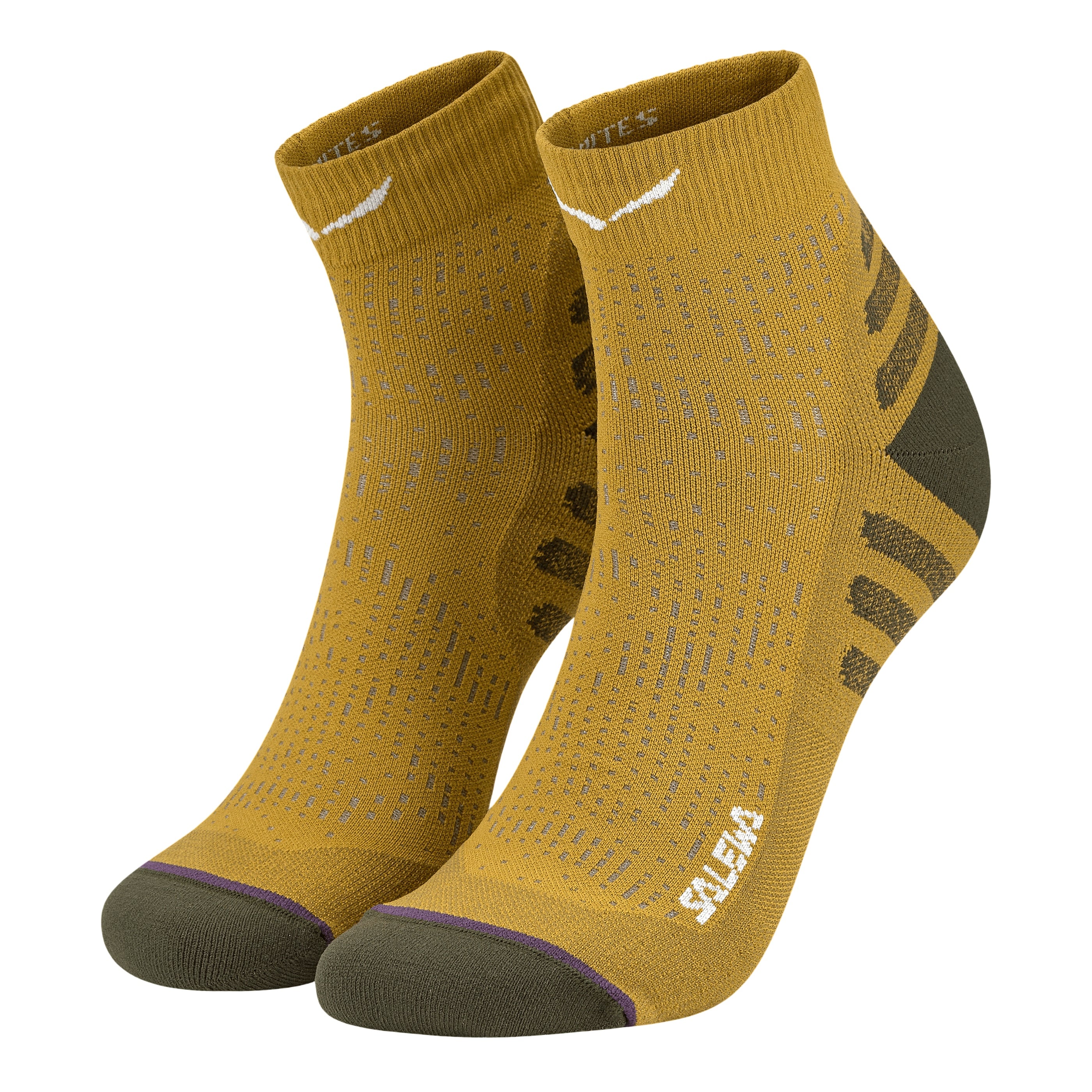 Sosete barbati Salewa Pedroc Quarter-Galben/Verde-39-41