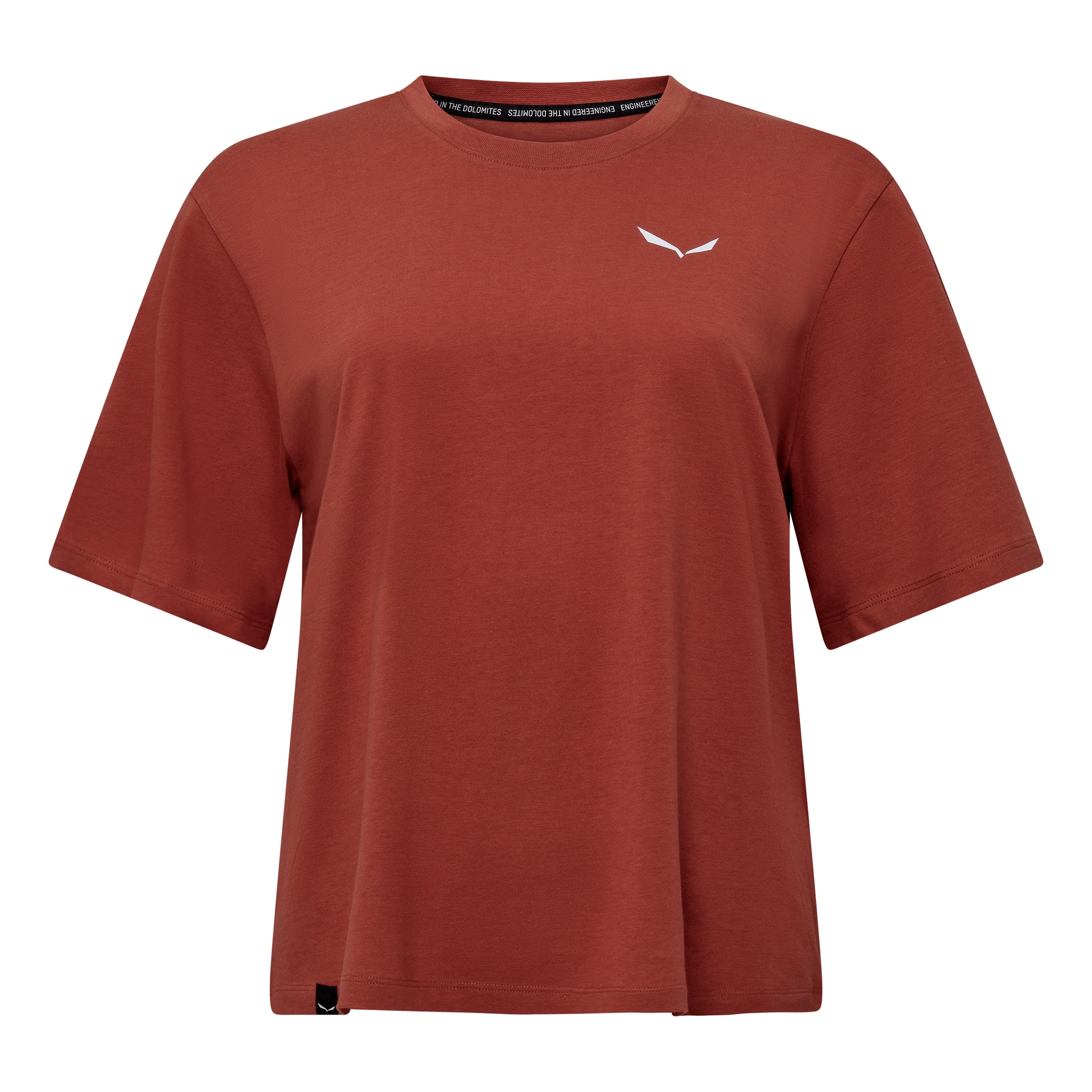 Tricou dama Salewa Eagle Sunset Loose-Rosu Deschis-44/38