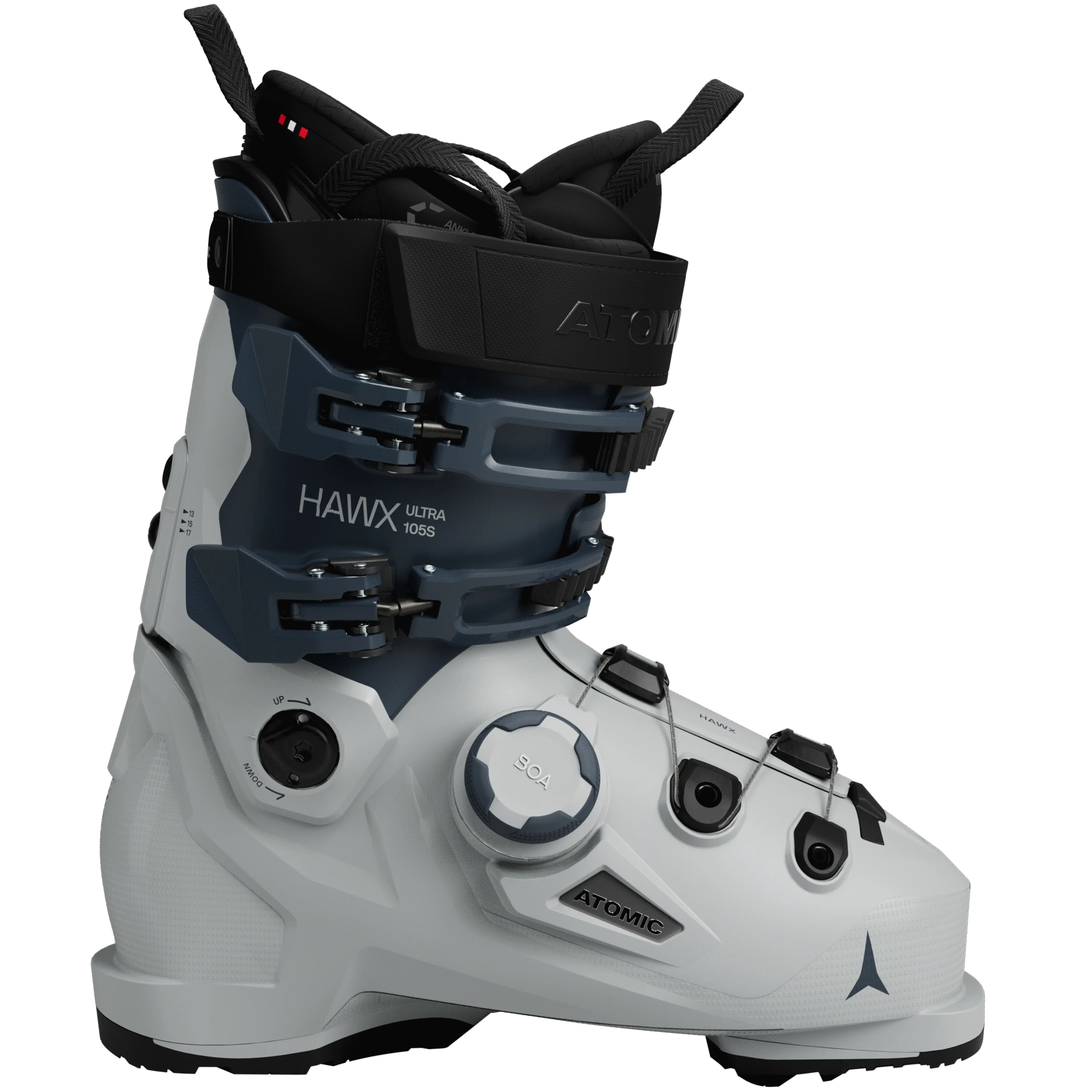 Clapari dama Atomic Hawx Ultra 105 S Boa 2026-Gri/Negru-23X