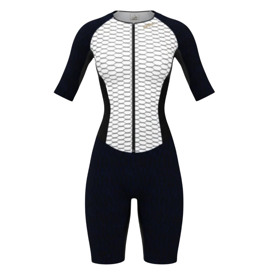 Costum triatlon dama Sailfish Aerosuit Pro 3-Negru/Alb-XS
