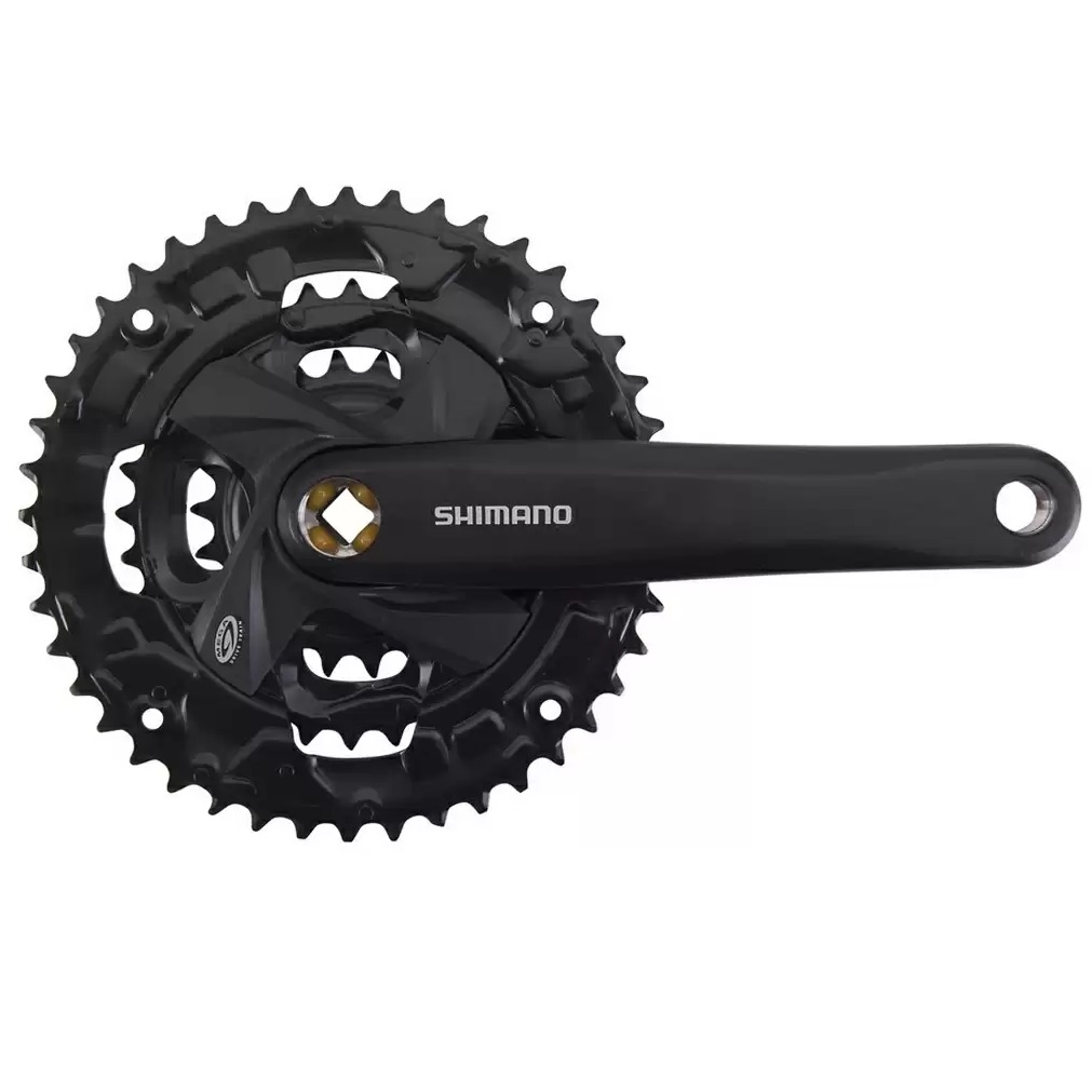 Angrenaj pedalier Shimano Acera FC-M371, Ax patrat, 3X9 viteze, 44X32X22T, 175mm