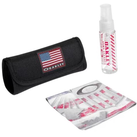 Kit de curatare lentile Oakley USA Flag