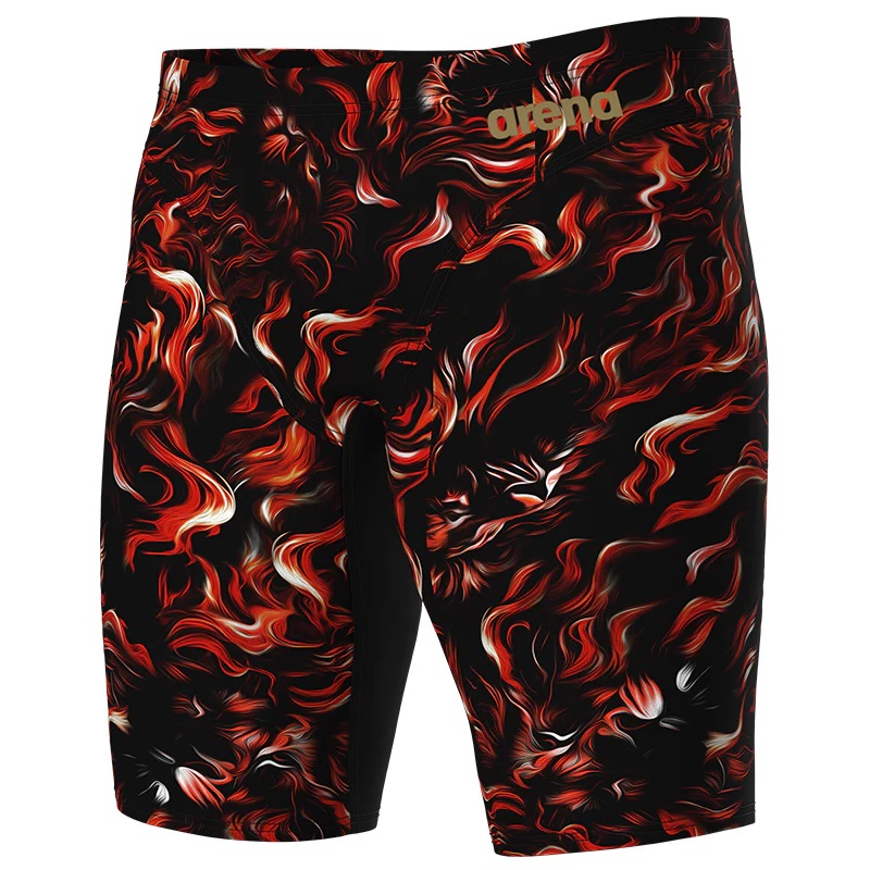 Jammer inot barbati Arena Graphic Swim Indomitus - Editie Limitata-Rosu/Negru-3