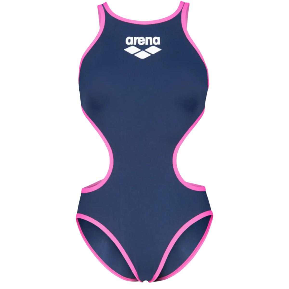 Costum inot dama Arena One Biglogo-Albastru/Roz-32