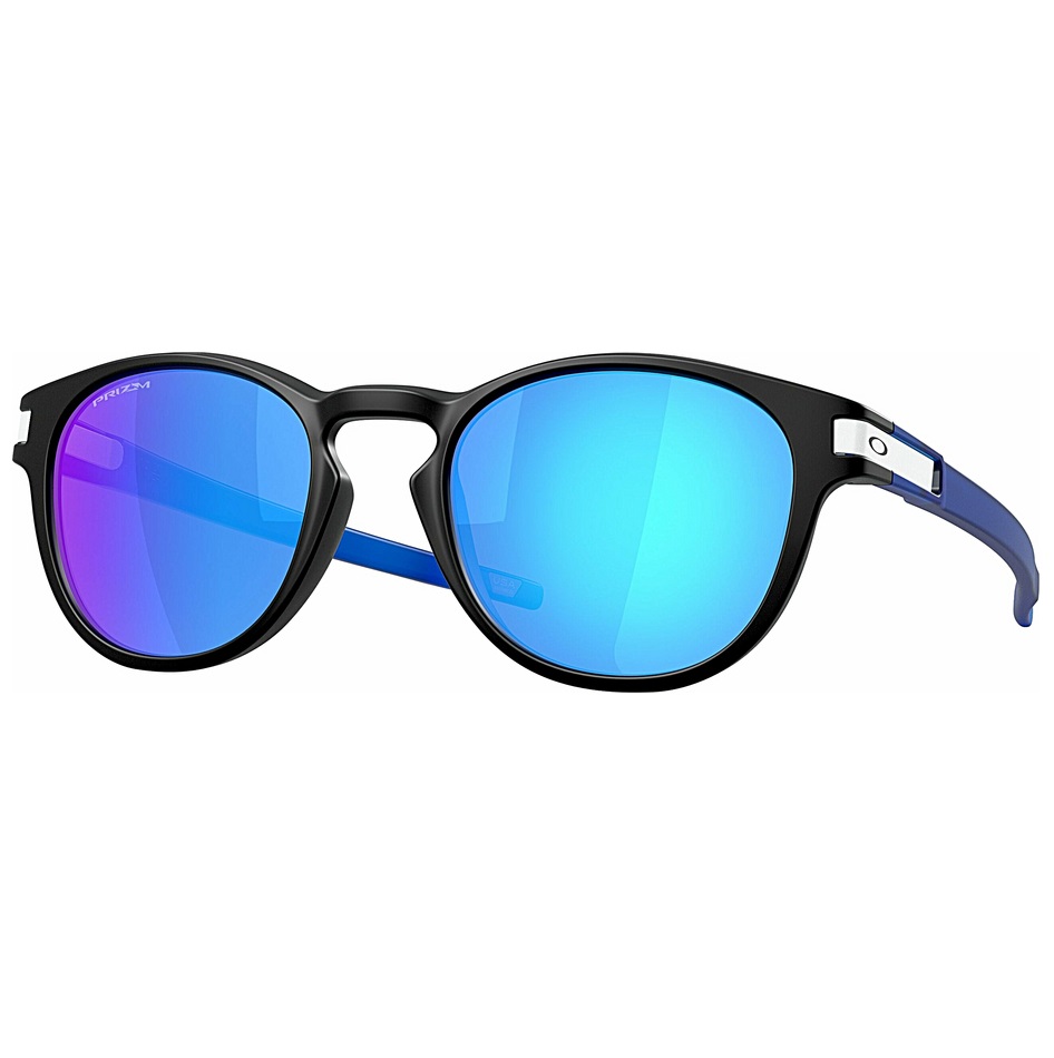 Ochelari de soare Oakley Latch Matte Black / Prizm Sapphire