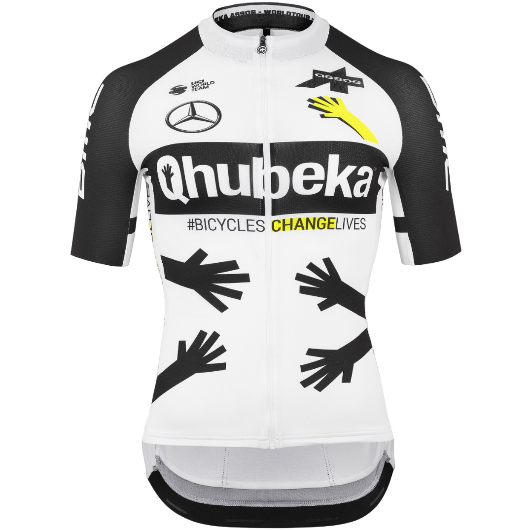 Tricou ciclism barbati Assos CG GT Summer QHUBEKA