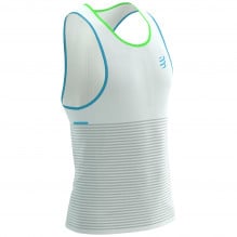 Maiou alergare barbati Compressport Pro Racing SS 2026-Alb-S