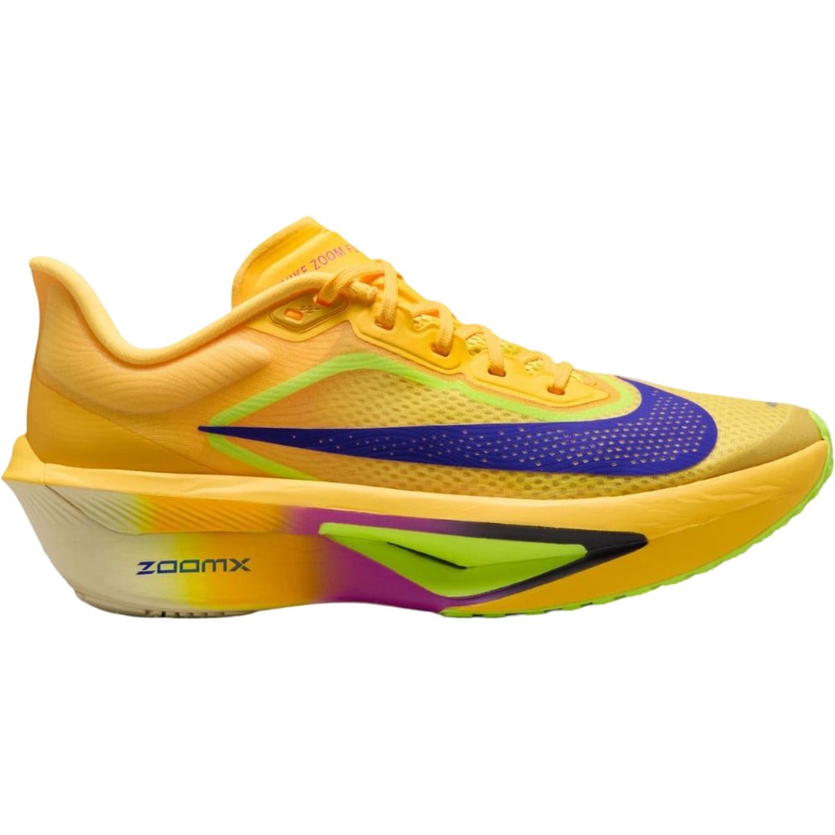 Pantofi alergare dama Nike Zoom Fly 6 SS 2026-Galben/Mov-37 1/2