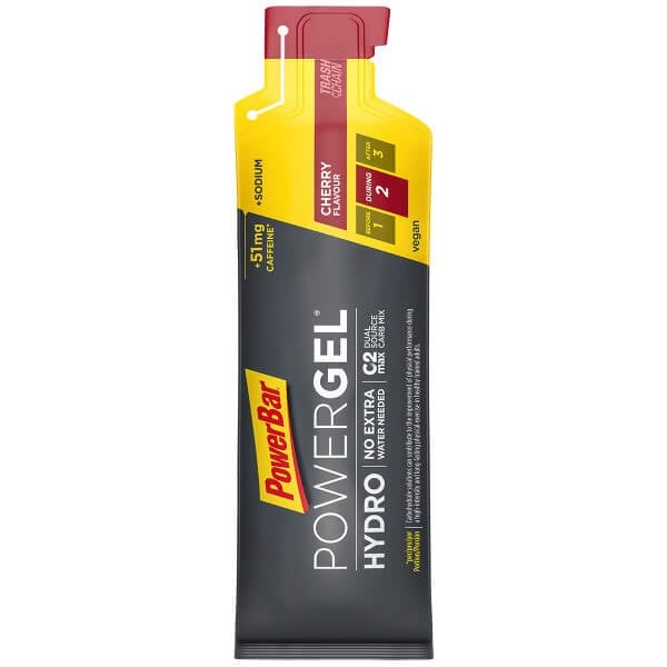 Gel izotonic PowerBar PowerGel Hydro cu Aroma de Cirese, 67ml