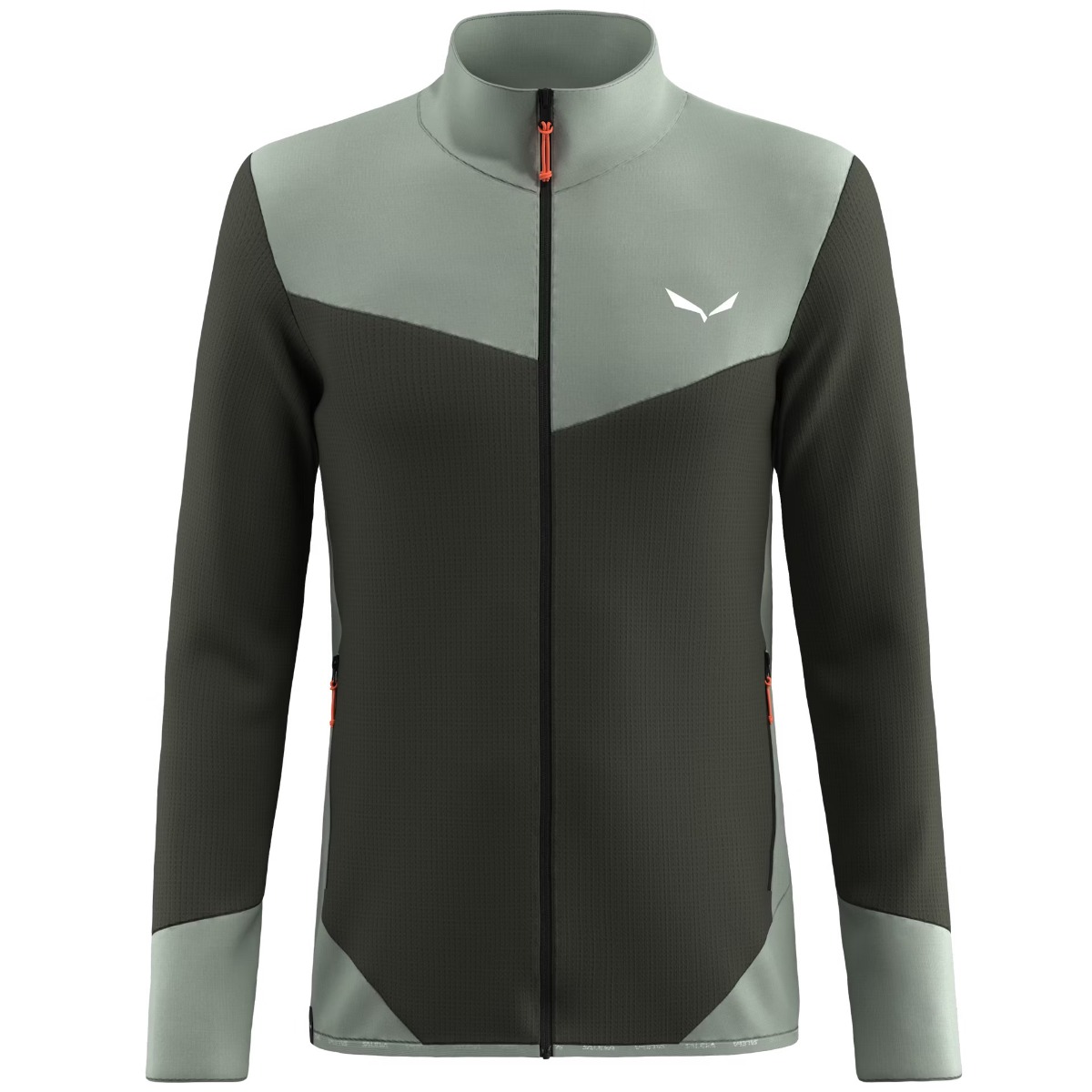Fleece trekking barbati Salewa Puez Waffle Hybrid Polarlite