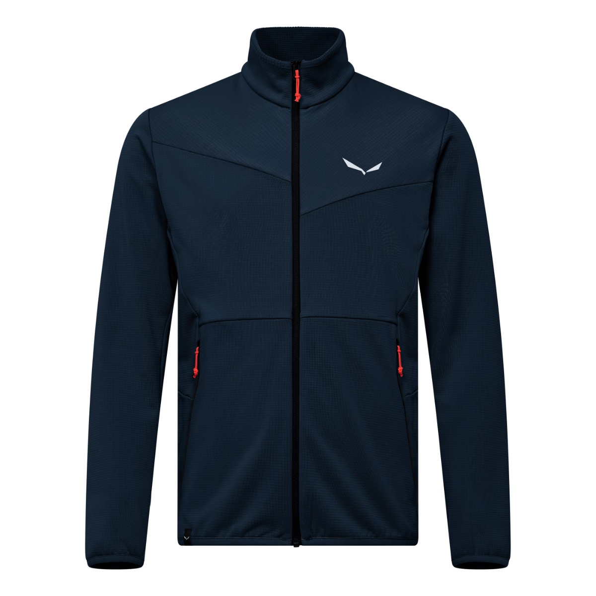 Fleece trekking barbati Salewa Puez Cammino Polarlite-Bleumarin/Portocaliu-46/S
