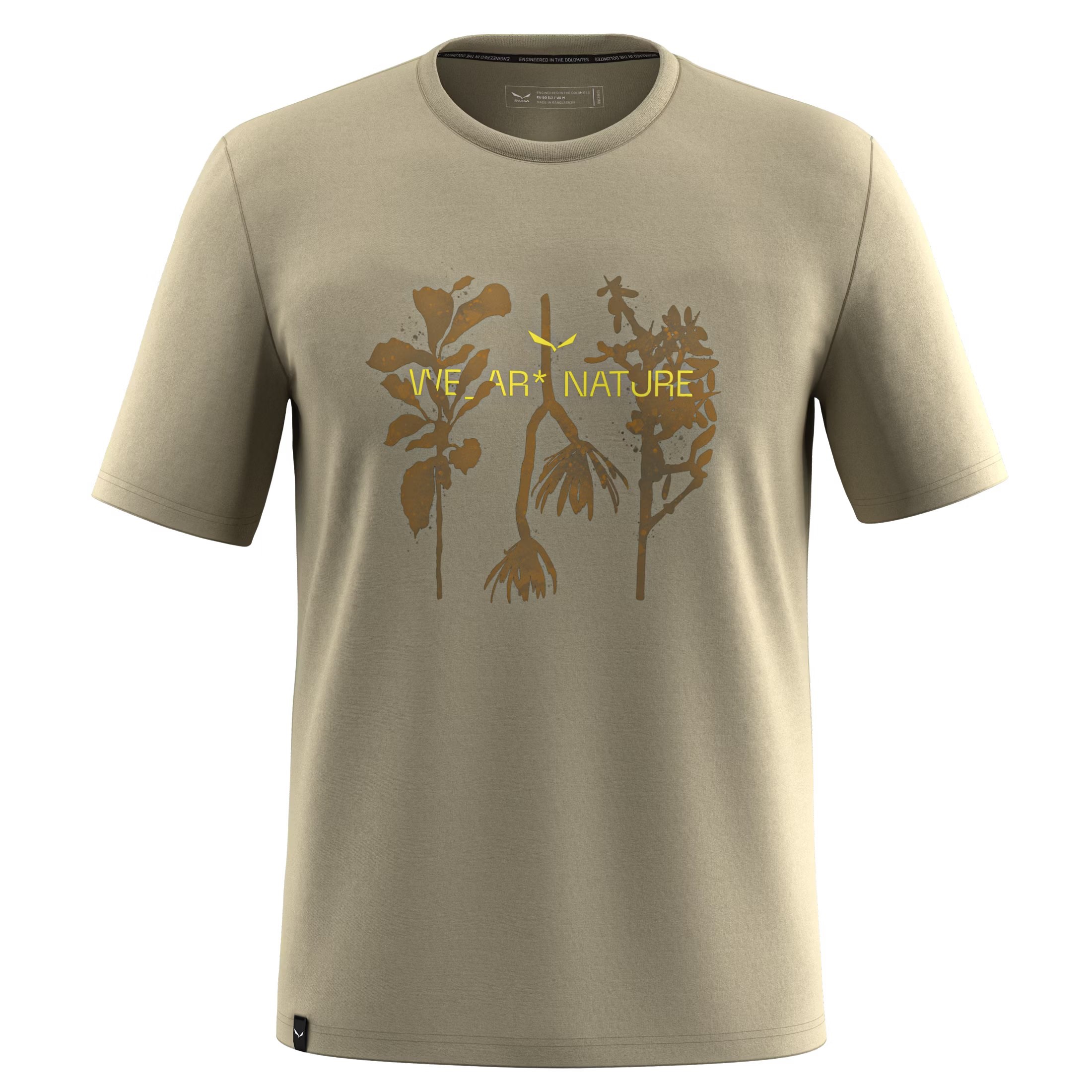 Tricou tehnic barbati Salewa Eagle Nature-Maro Deschis-46/S