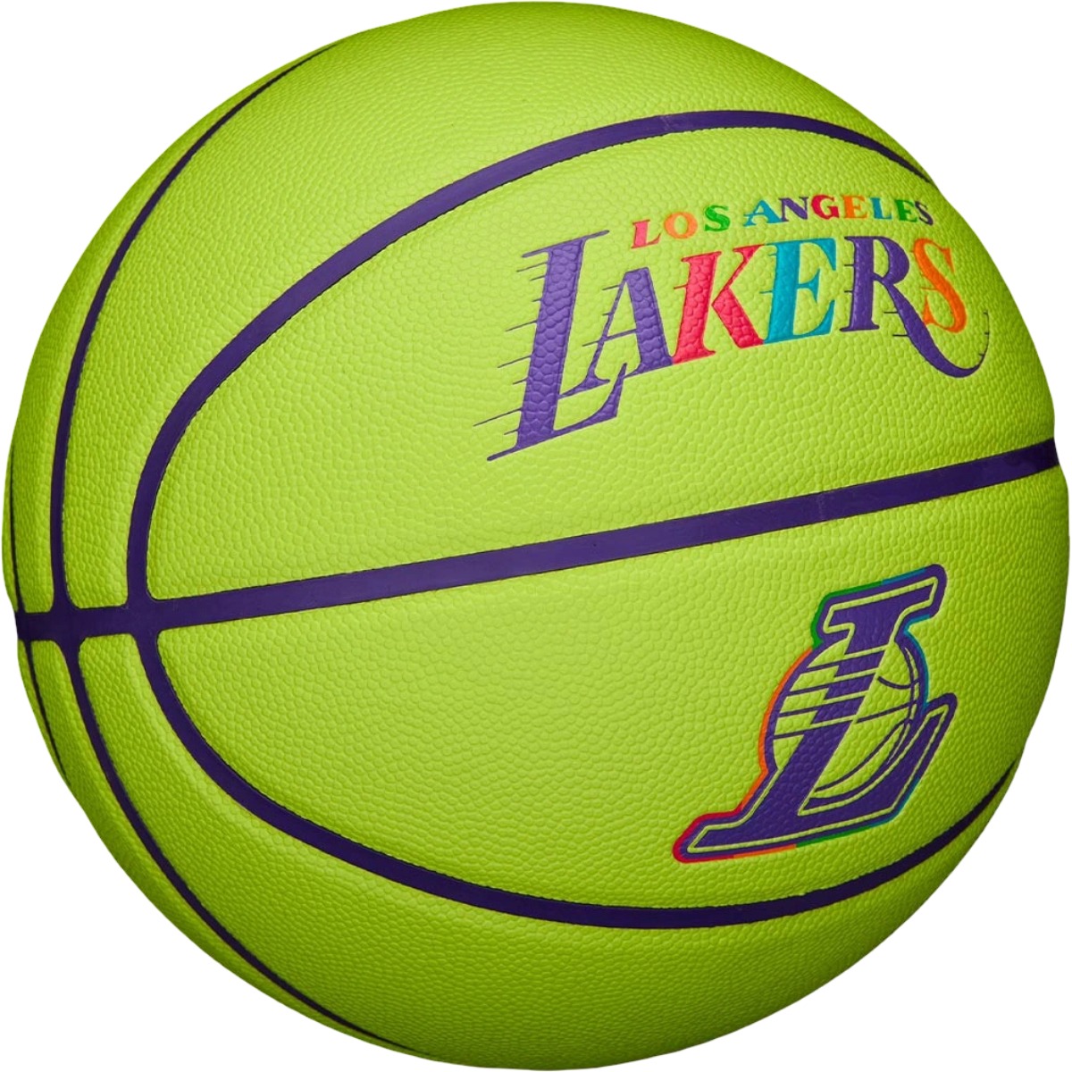 Minge baschet Wilson NBA Team Neon Los Angeles Lakers