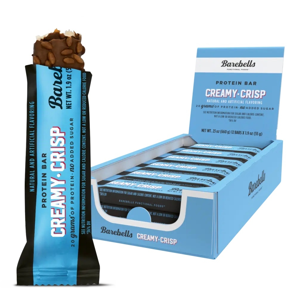 Barebells Bars Baton Proteic cu Crema si Invelis Crocant 55 G