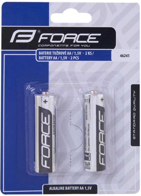Baterii Force alcaline AA/1.5V