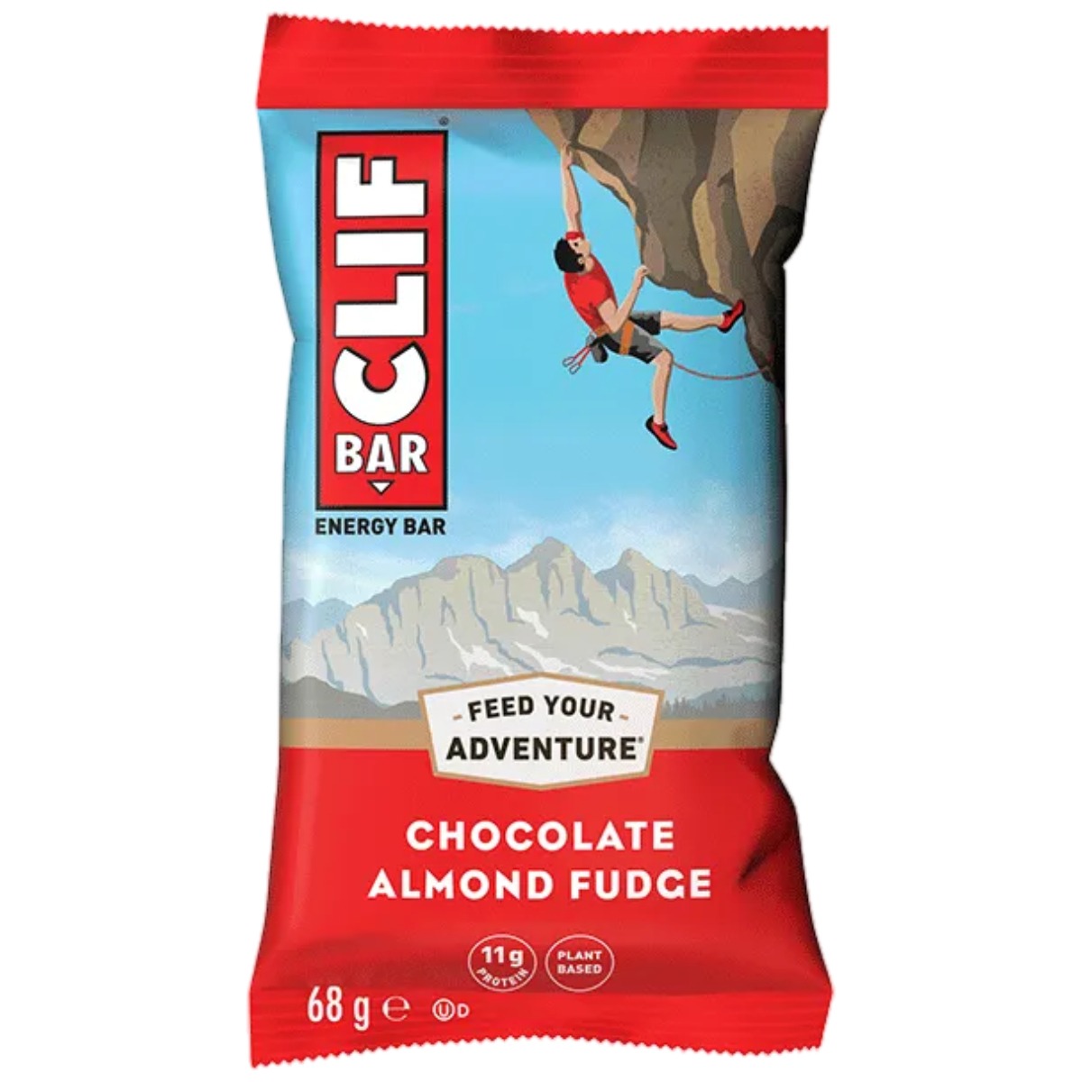 Baton din ovaz Clif bar, aroma de ciocolata, 68g