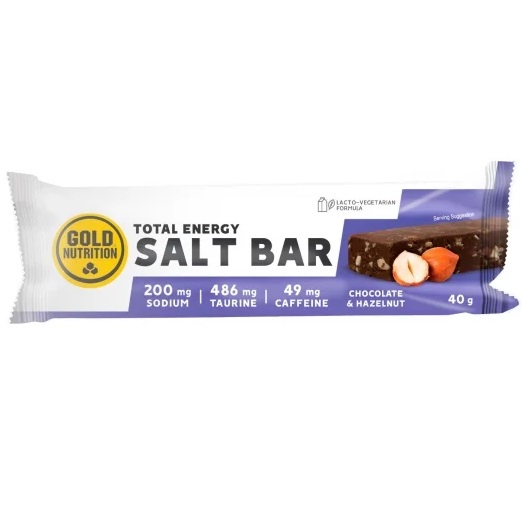 Baton energizant Gold Nutrition Endurance Aroma de Ciocolata si Alune de padure, 40g