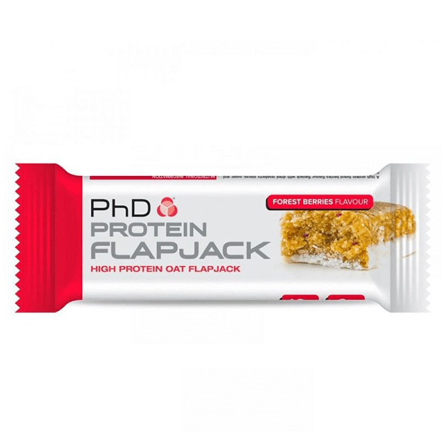 Baton proteic cu ovaz PhD Protein Flapjack+ 75g