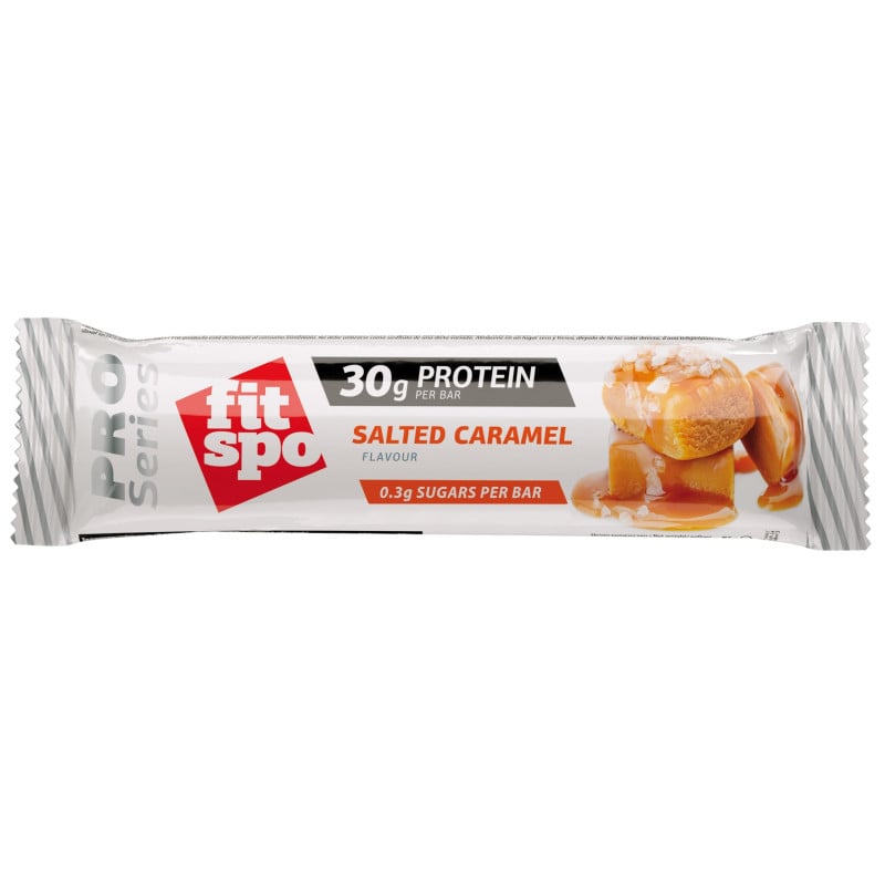 Baton proteic Fitspo Pro Protein Aroma de Caramel sarat, 85g