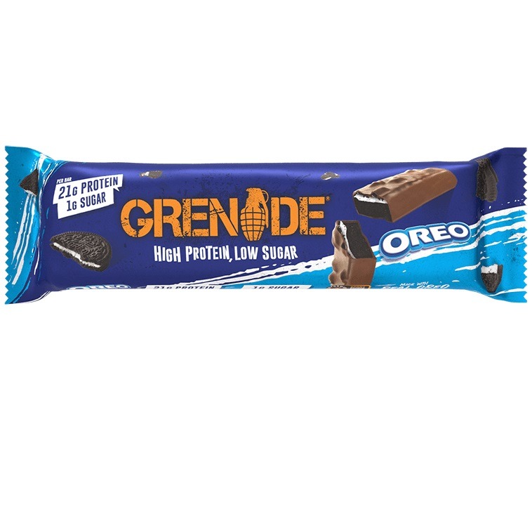 Baton proteic Grenade Aroma de Biscuiti Oreo, 60g
