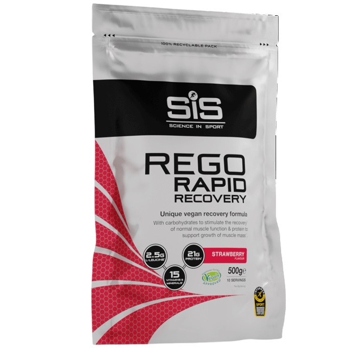 Bautura de Refacere SiS Rego Rapid Recovery Aroma de Capsuni, 500g