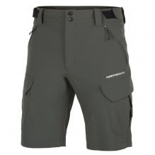 Pantaloni scurti trekking barbati Northfinder Anthon-Verde Inchis-S