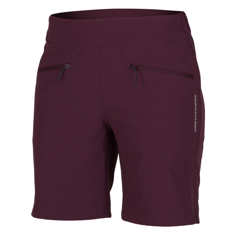Pantaloni scurti trekking dama Northfinder Stacie-Visiniu-XS
