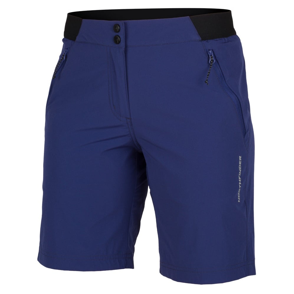 Pantaloni scurti trekking dama Northfinder Misti-Albastru-XS