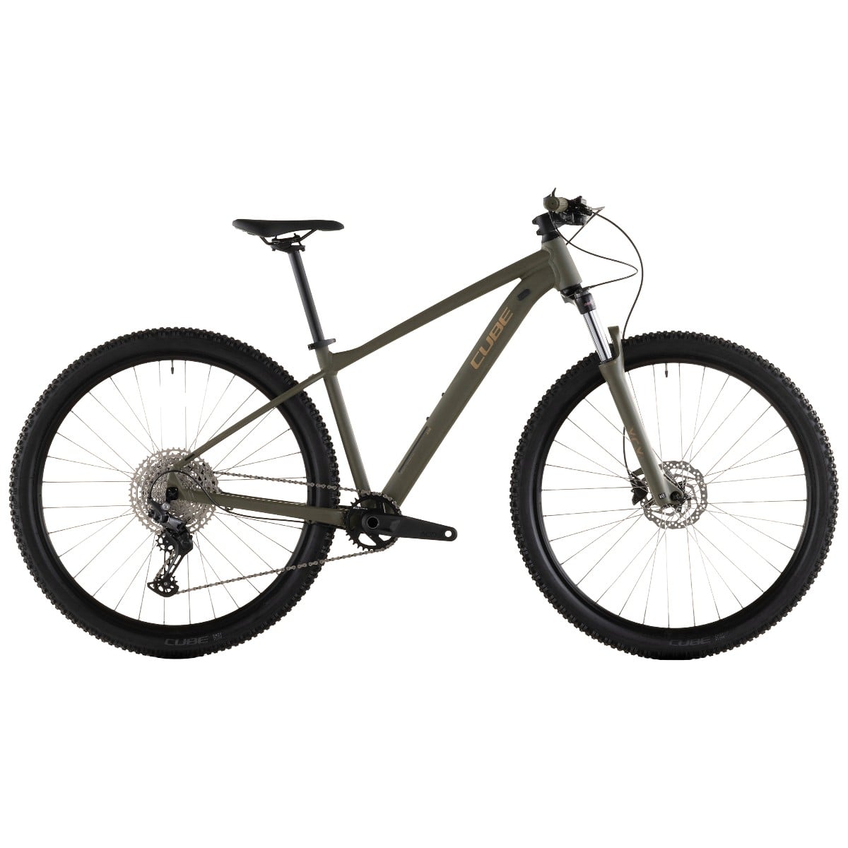 Bicicleta MTB Cube AIM SLX 29" 2026-Kaki-L